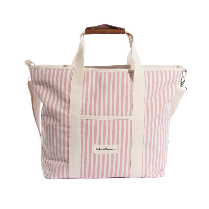 Business & Pleasure Tote šaltkrepšis – LAUREN‘ S PINK STRIPE