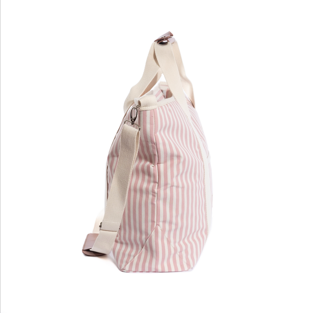 Business & Pleasure Tote šaltkrepšis – LAUREN‘ S PINK STRIPE