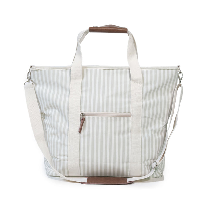 Business & Pleasure Tote šaltkrepšis – LAUREN‘ S SAGE STRIPE