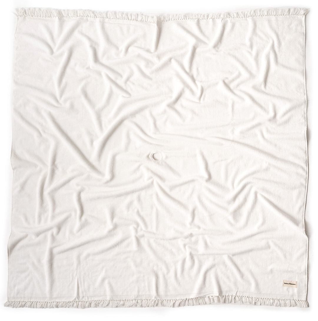 Business & Pleasure paplūdimio ir pikniko pledas – ANTIQUE WHITE