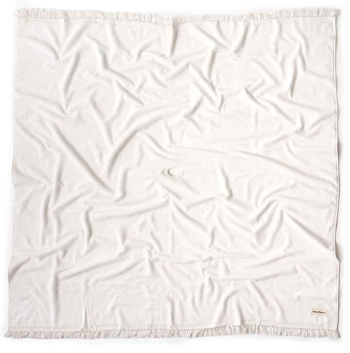 Business & Pleasure paplūdimio ir pikniko pledas – ANTIQUE WHITE