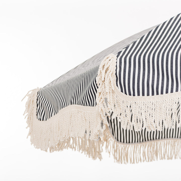 Business & Pleasure paplūdimio skėtis nuo saulės – PREMIUM LAURENS NAVY STRIPE