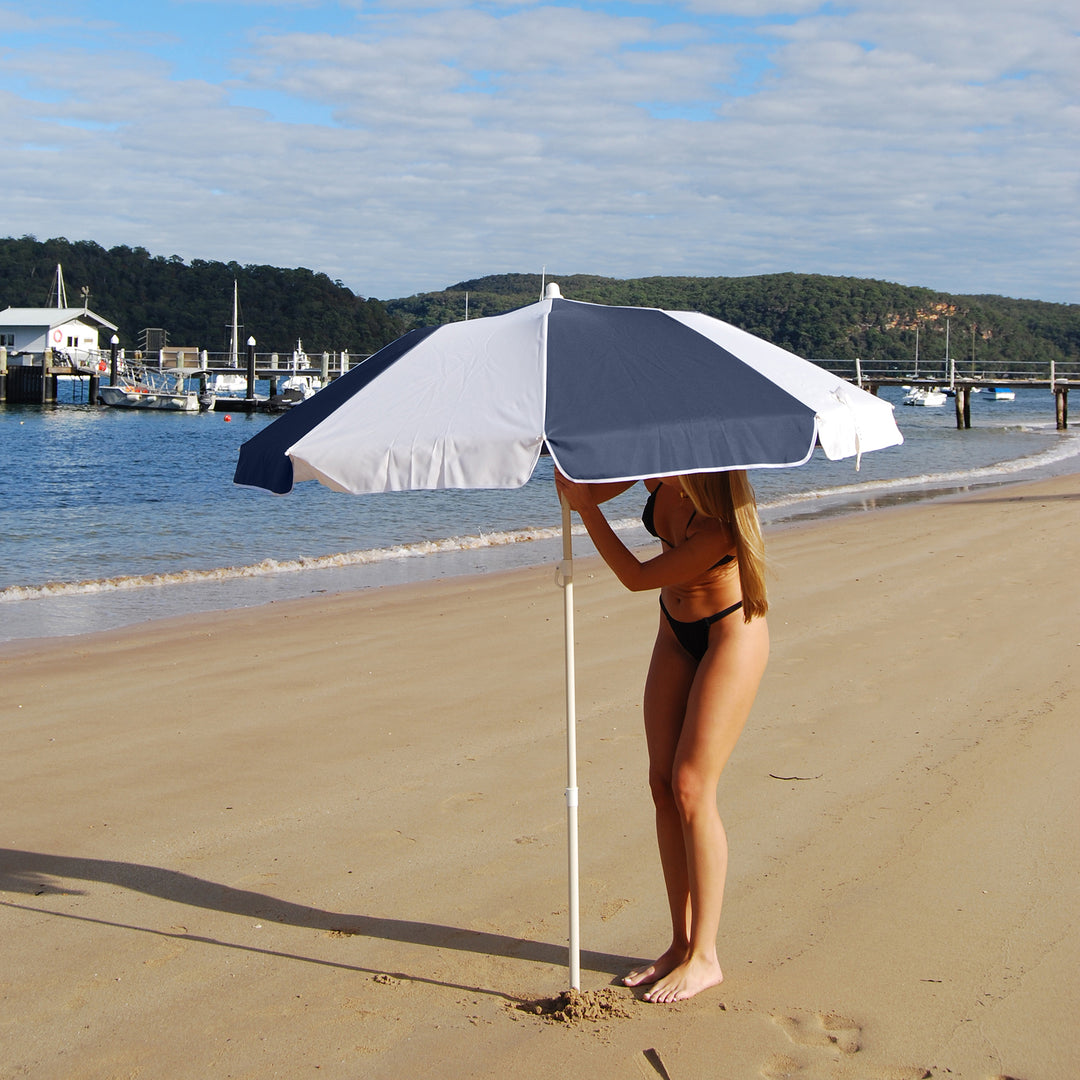 SUNNYLiFE paplūdimio skėtis nuo saulės – MARINE