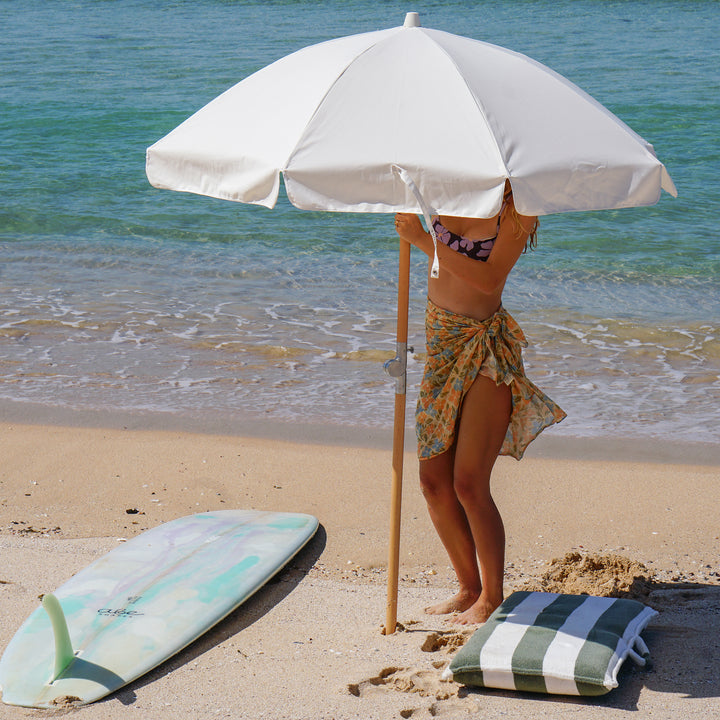 SUNNYLiFE paplūdimio skėtis nuo saulės – CREAM