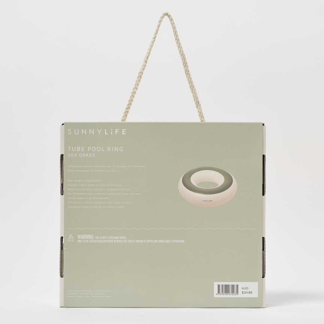 SUNNYLiFE plaukimo ratas  – SEAGRASS