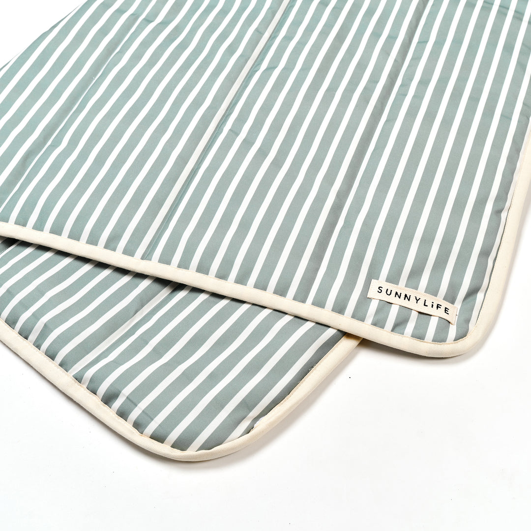 SUNNYLiFE paplūdimio ir pikniko pledas – SEAGRASS STRIPE