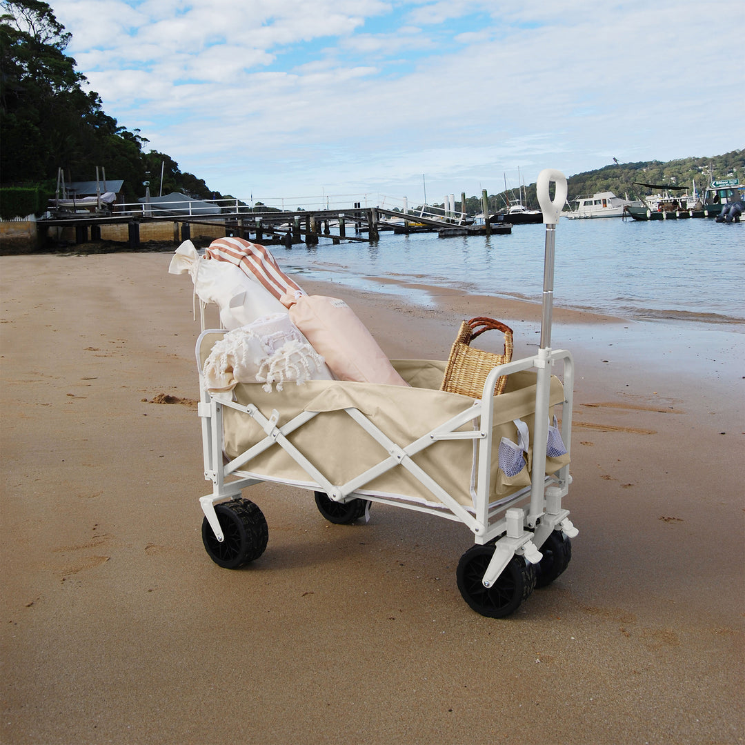 SUNNYLiFE  paplūdimio vežimėlis  – OYSTER