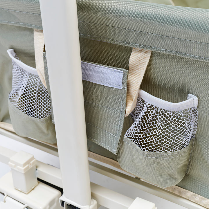 SUNNYLiFE  paplūdimio vežimėlis  – SEAGRASS SAGE