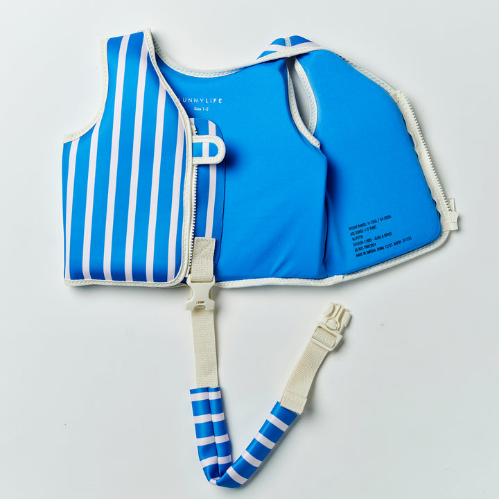 SUNNYLiFE plaukimo liemenė (1 – 2 m.)  – TINO THE TIGER BLUE