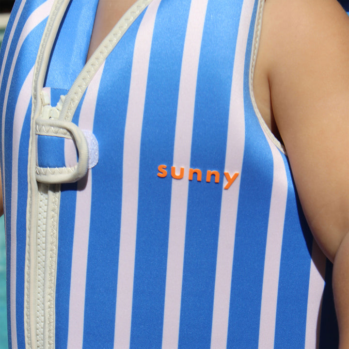SUNNYLiFE plaukimo liemenė (1 – 2 m.)  – TINO THE TIGER BLUE