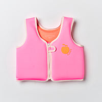 SUNNYLiFE plaukimo liemenė (3 - 6 m.)  – POPPY THE PEACH NEON PINK