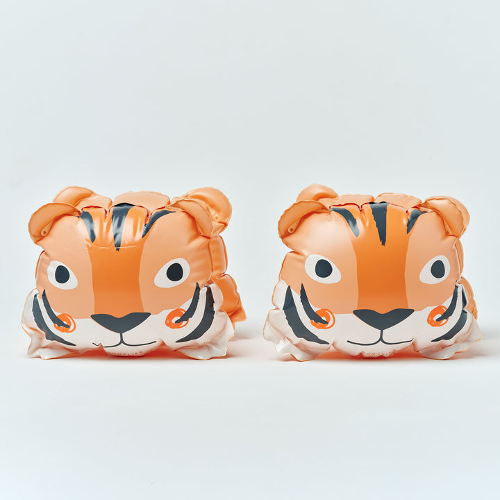 SUNNYLiFE pripučiamos plaukimo rankovės – TINO THE TIGER CLAY