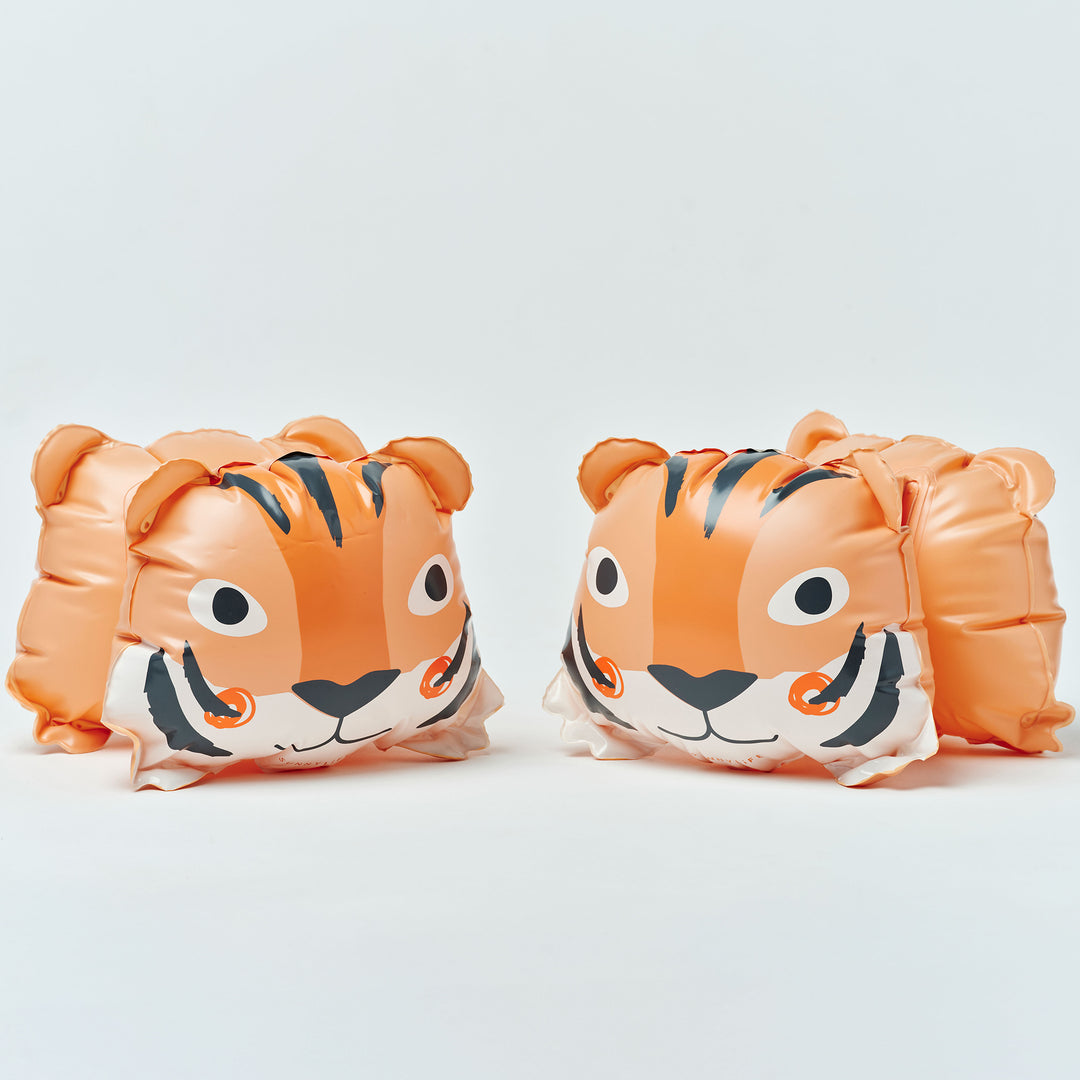 SUNNYLiFE pripučiamos plaukimo rankovės – TINO THE TIGER CLAY