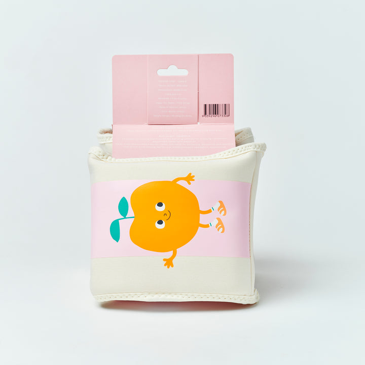 SUNNYLiFE plaukimo rankovės – POPPY THE PEACH PINK STRIPE