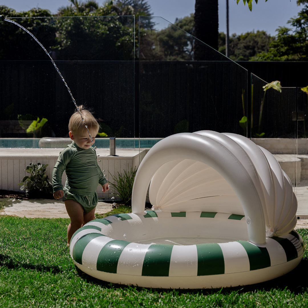 SUNNYLiFE pripučiamas baseinas  – ELI THE ELEPHANT GREY