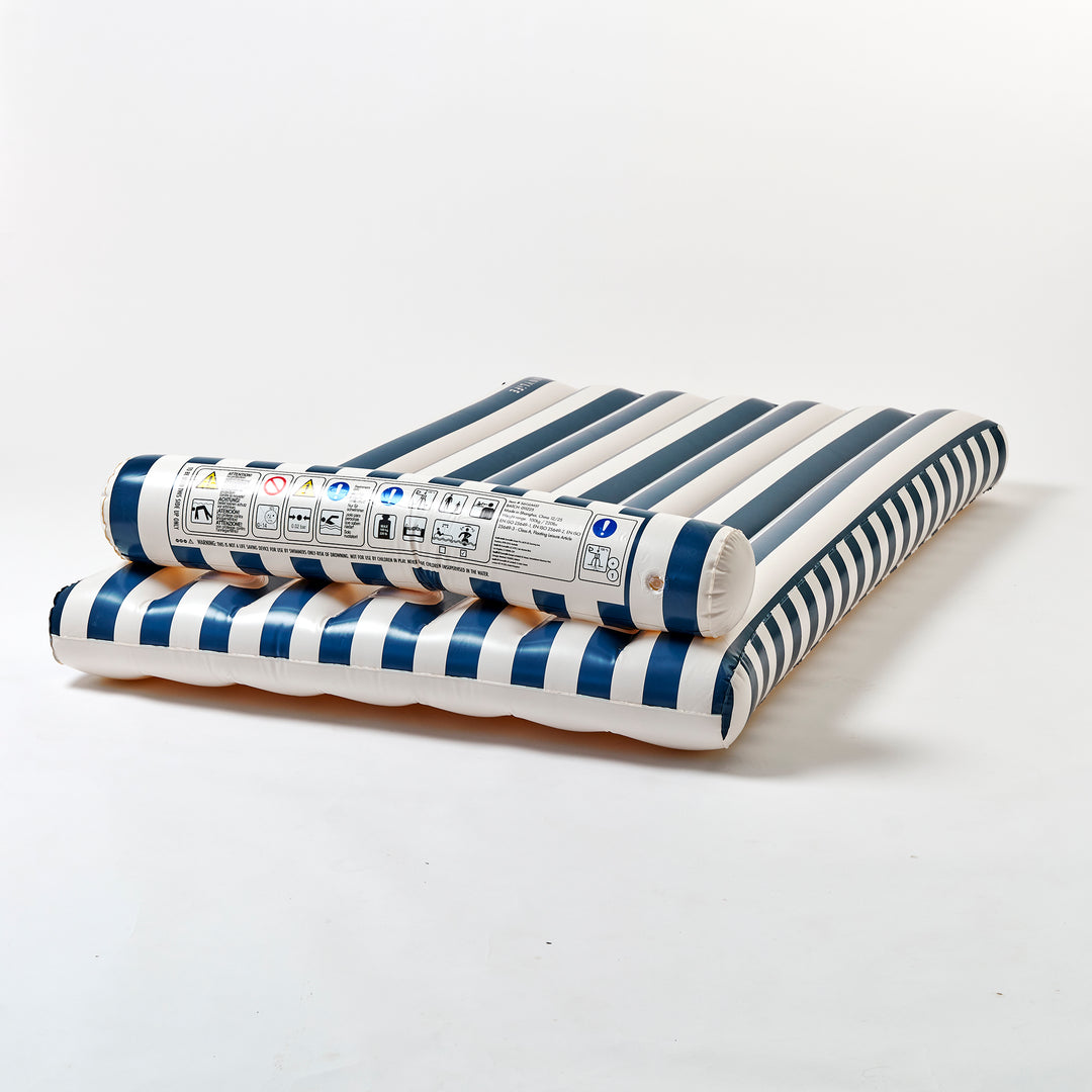 SUNNYLiFE pripučiamas čiužinys  – MARINE STRIPE