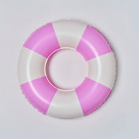 SUNNYLiFE pripučiamas plaukimo ratas – MAGENTA STRIPE