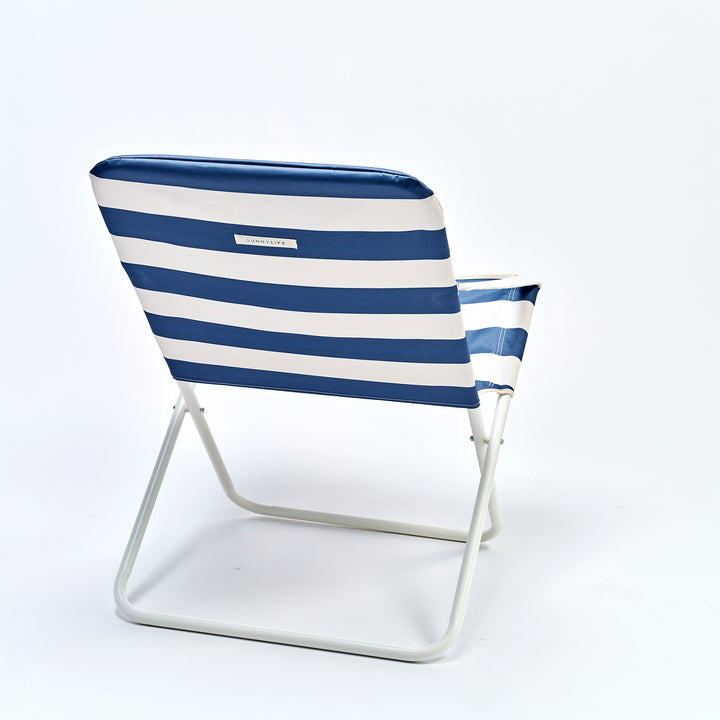 SUNNYLiFE paplūdimio kėdė Sun – MARINE STRIPE