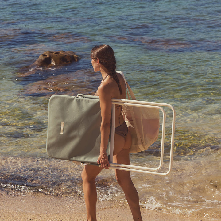 SUNNYLiFE paplūdimio kėdė Sun – SEAGRASS