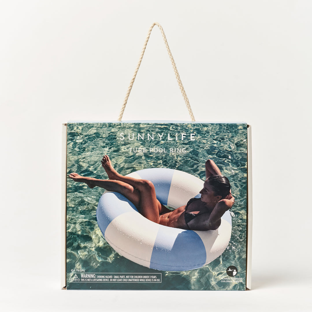 SUNNYLiFE plaukimo ratas  – LA MER MED BLUE