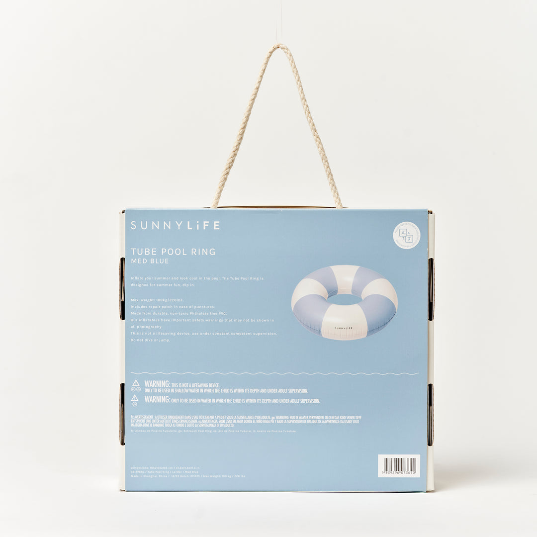 SUNNYLiFE plaukimo ratas  – LA MER MED BLUE