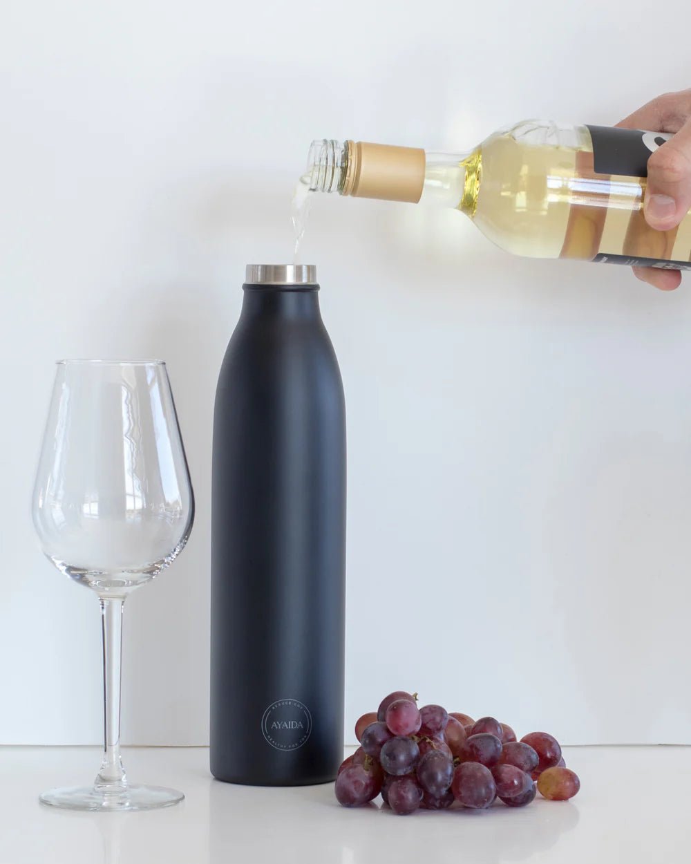 AYA & IDA termo gertuvė – MATTE BLACK - Summer Boutique - 5745000059317