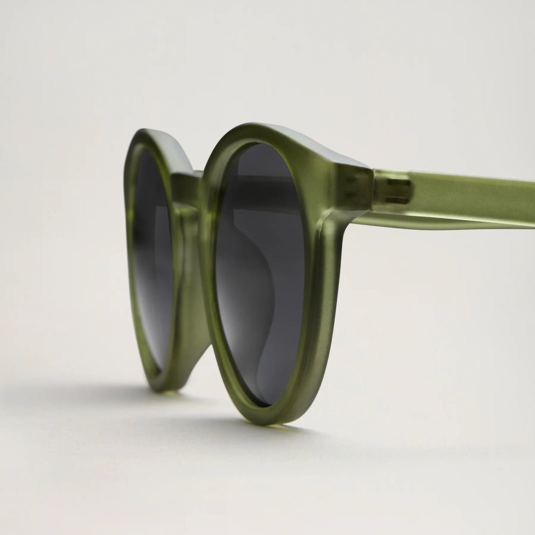 BabyMocs apvalios formos vaikiški akiniai nuo saulės – GREEN - Summer Boutique - 0644925479482