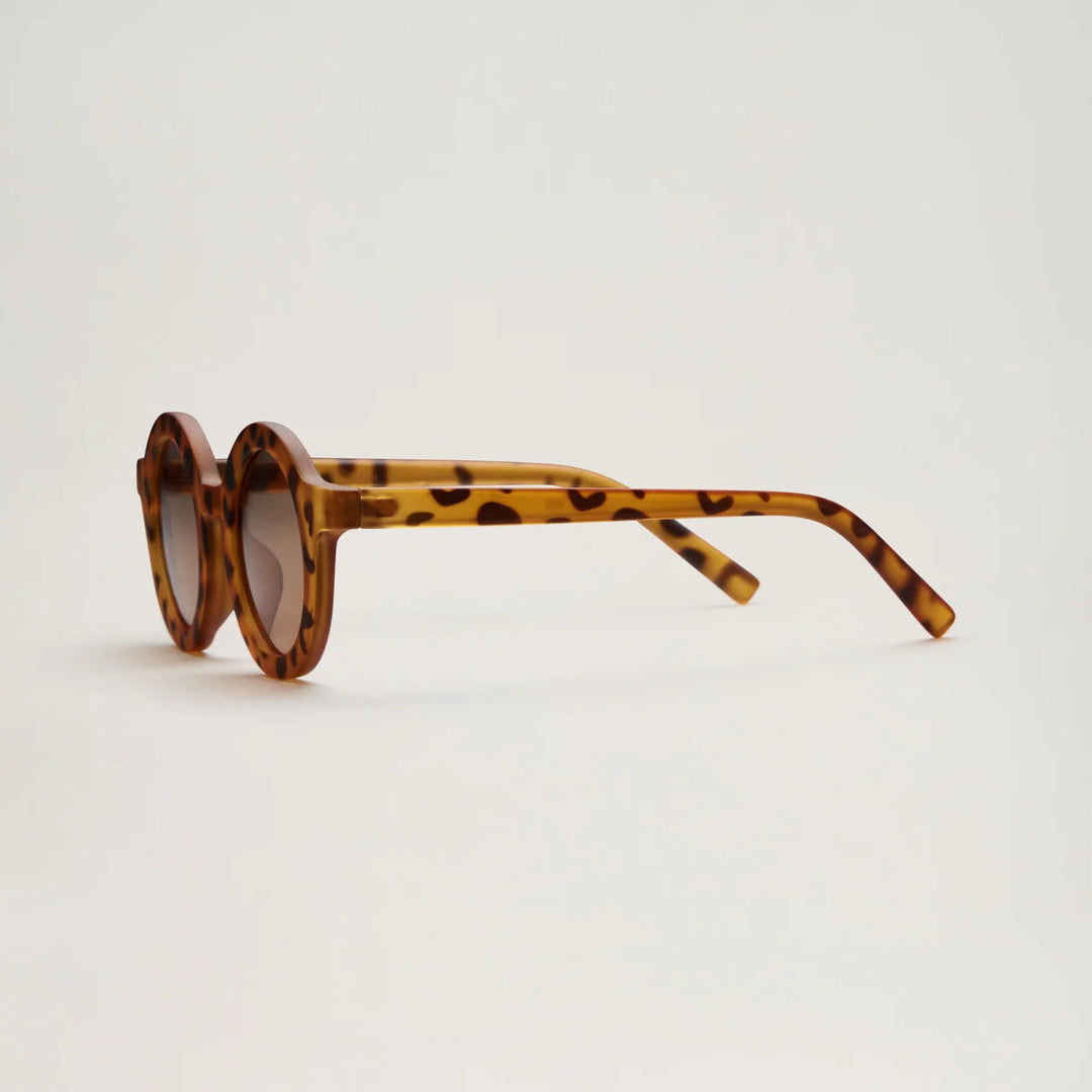 BabyMocs apvalios formos vaikiški akiniai nuo saulės – LEO - Summer Boutique - 0644925479420