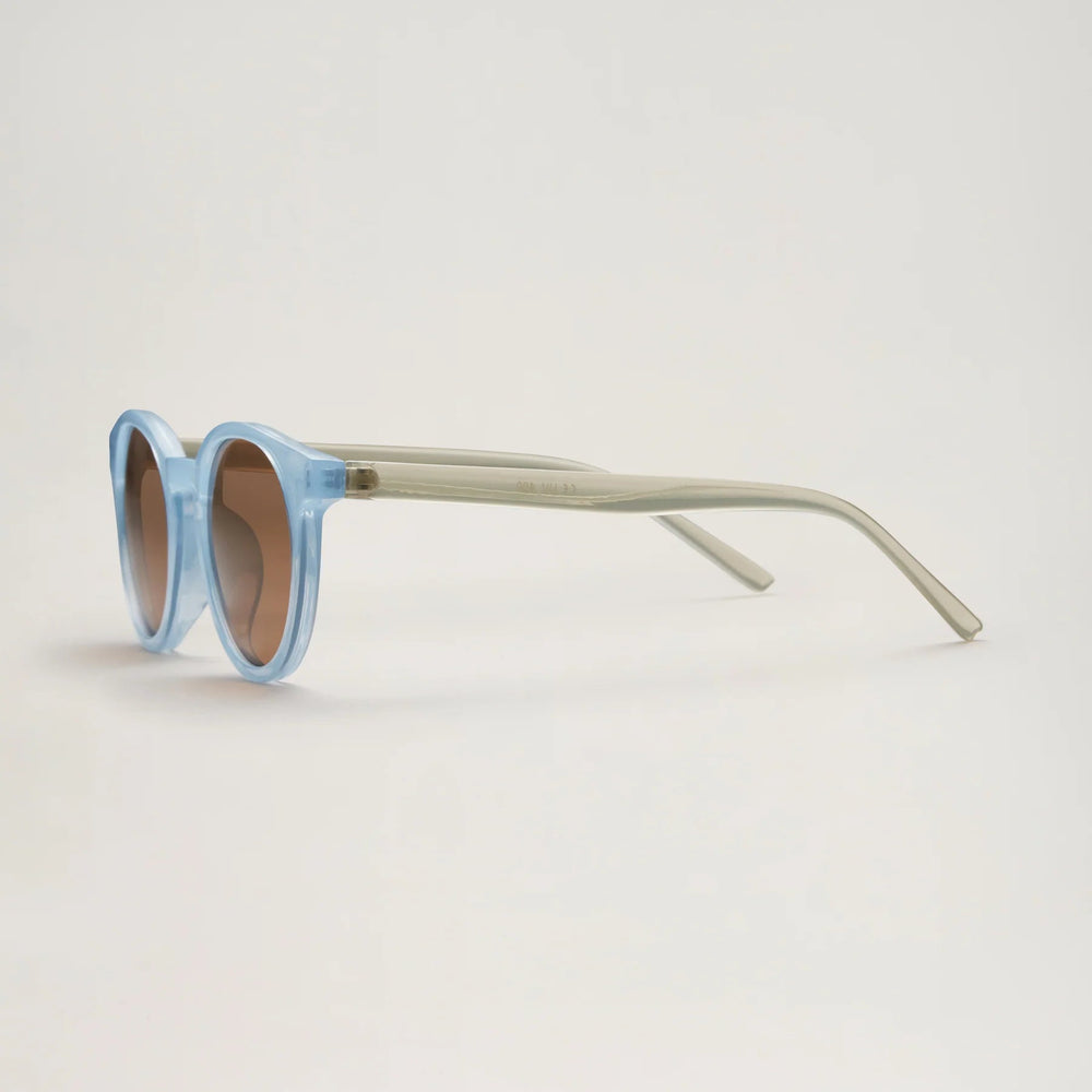 BabyMocs klasikinio stiliaus vaikiški akiniai nuo saulės – BLUE - Summer Boutique - 0731559047054