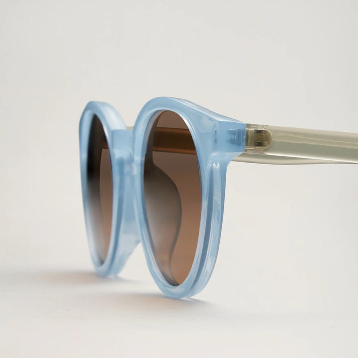 BabyMocs klasikinio stiliaus vaikiški akiniai nuo saulės – BLUE - Summer Boutique - 0731559047054