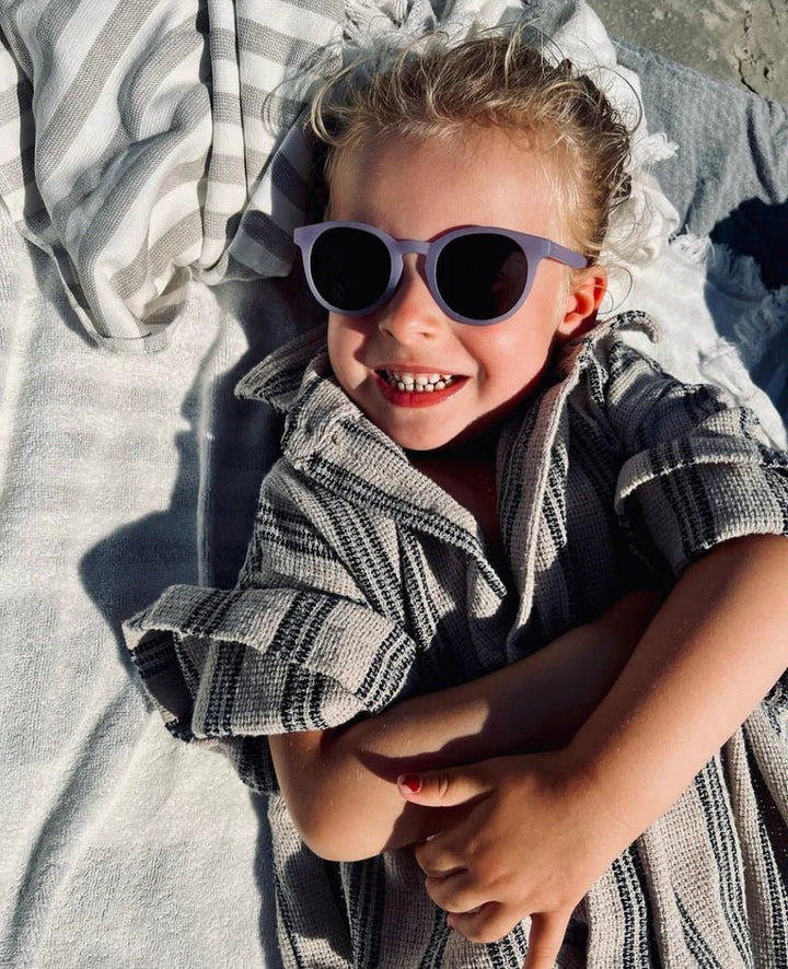 BabyMocs klasikinio stiliaus vaikiški akiniai nuo saulės – PURPLE - Summer Boutique - 0731559047047