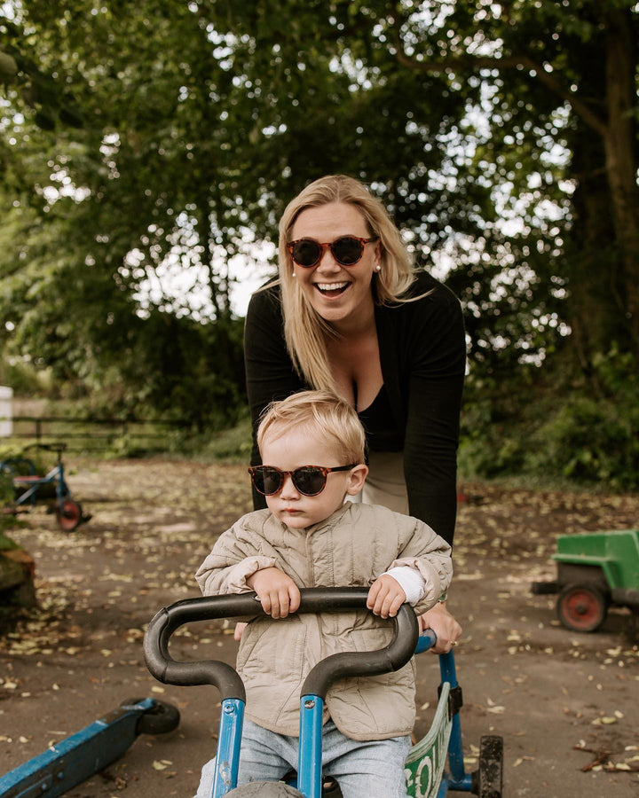 BabyMocs klasikinio stiliaus vaikiški akiniai nuo saulės – TURTLE - Summer Boutique - 0768253223194