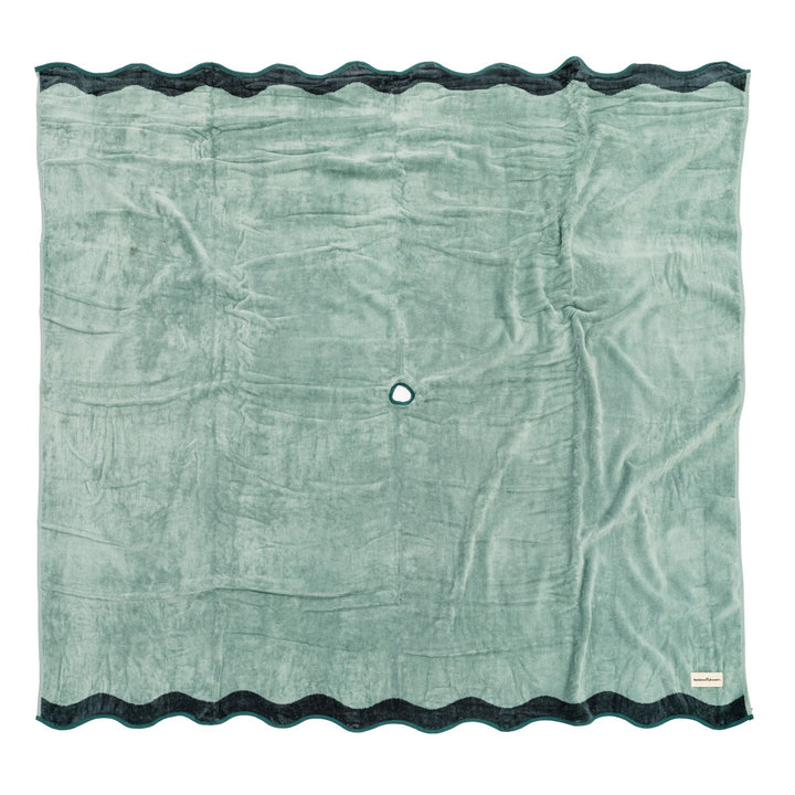 Business & Pleasure paplūdimio ir pikniko pledas – RIVIERA GREEN - Summer Boutique - BPA-BKT-RIV-GRN