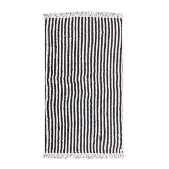 Business & Pleasure paplūdimio rankšluostis – LAUREN ‘S NAVY STRIPE - Summer Boutique - BPA-TWL-LAU-NVY