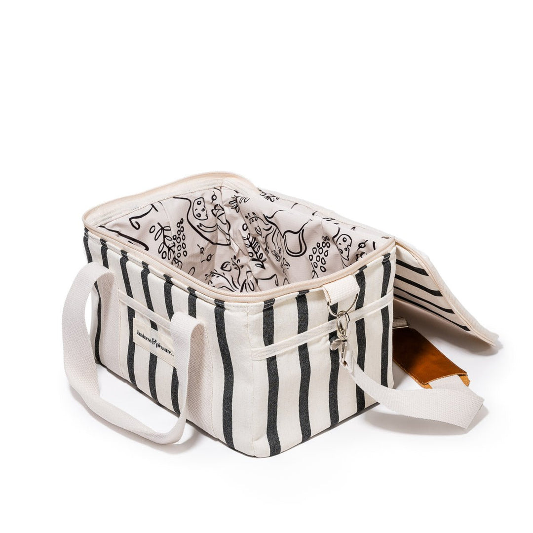 Business & Pleasure šaltkrepšis – MONACO BLACK STRIPE - Summer Boutique - BPA-COO-MON-BLK