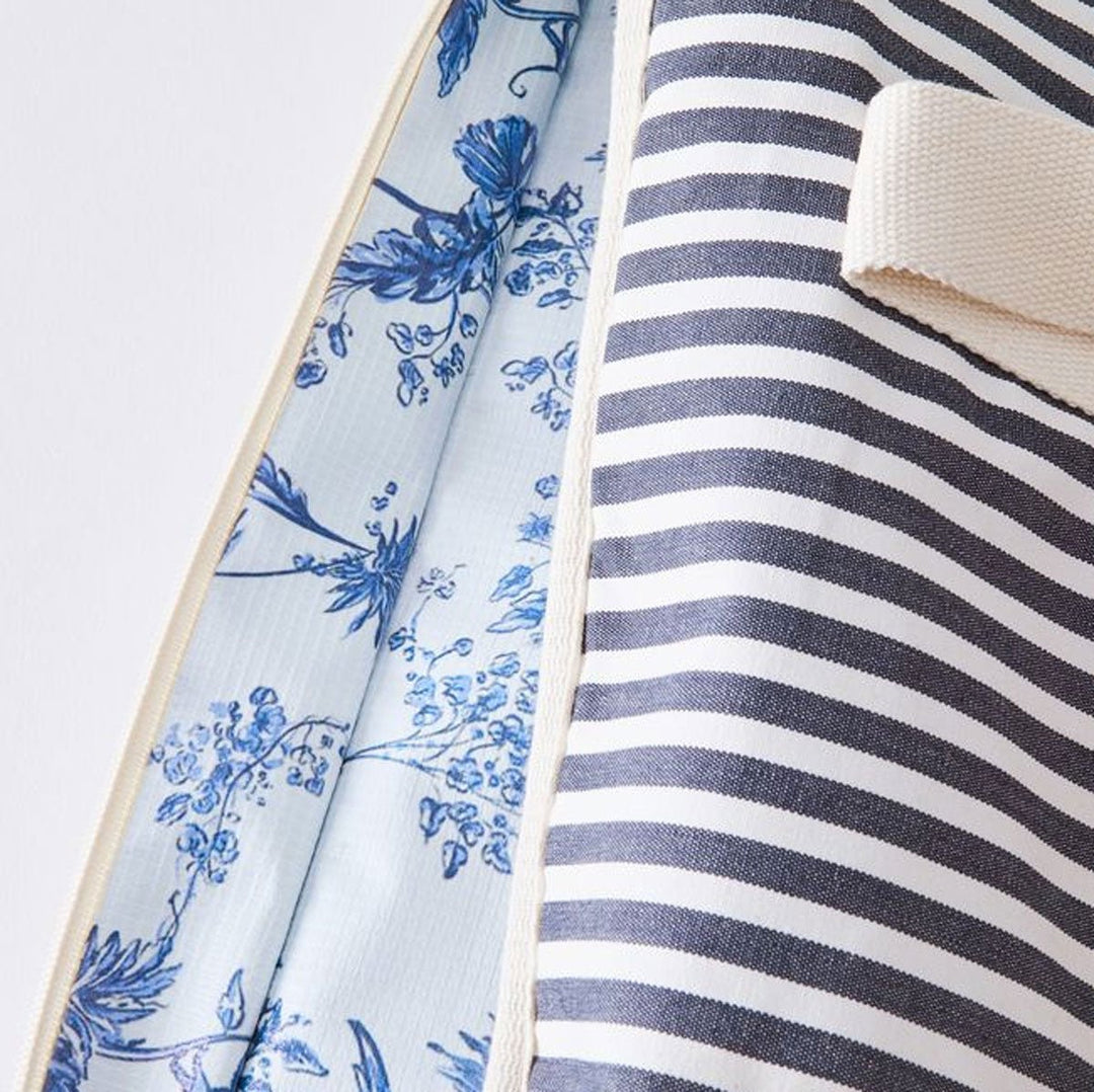 Business & Pleasure Tote šaltkrepšis – LAUREN‘ S NAVY STRIPE - Summer Boutique - BPA-CBB-LAU-NVY