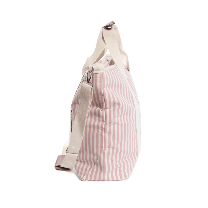 Business & Pleasure Tote šaltkrepšis – LAUREN‘ S PINK STRIPE - Summer Boutique - BPA-CBB-LAU-PNK
