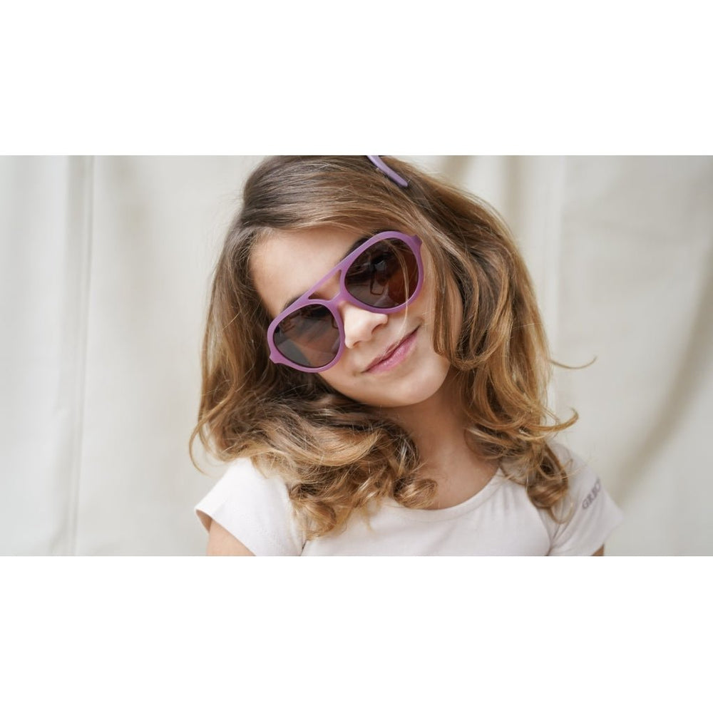 GRECH & CO aviatoriaus stiliaus vaikiški akiniai nuo saulės – MAUVE ROSE - Summer Boutique - GR-23SunglassesA-J05