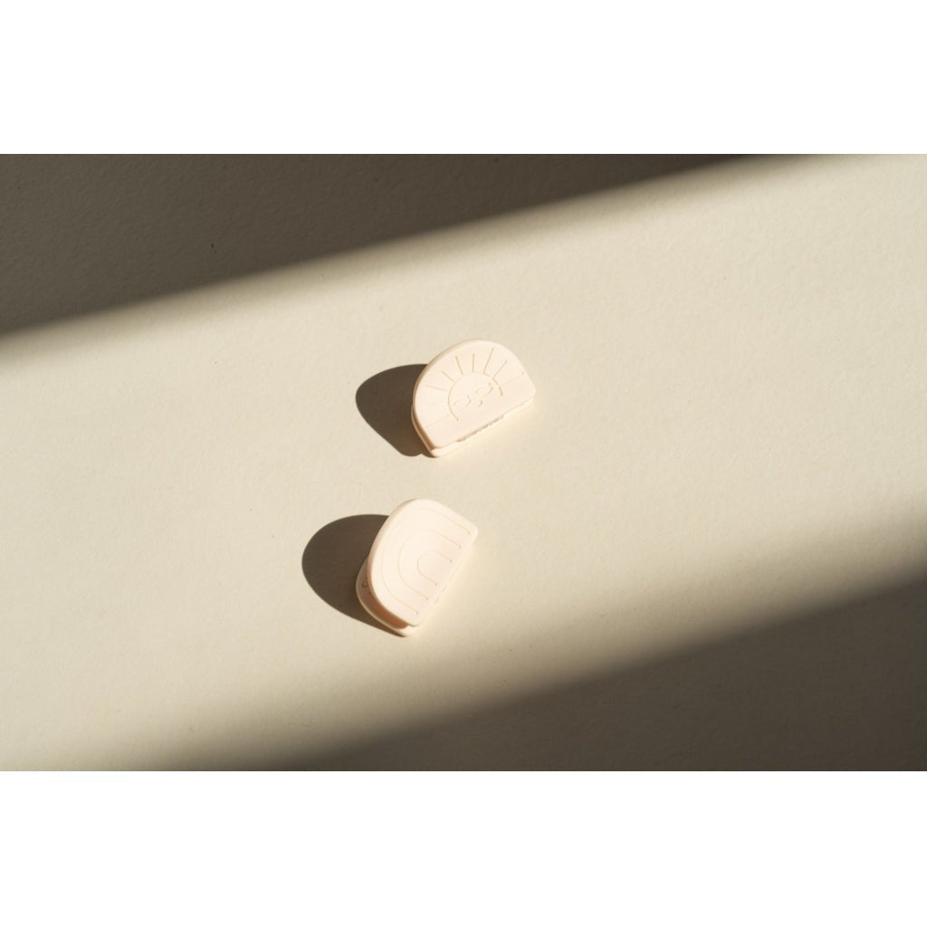 GRECH & CO plaukų segtukų rinkinys Rainbow + Sun – CREAMY WHITE - Summer Boutique - GR-23Cclip-04