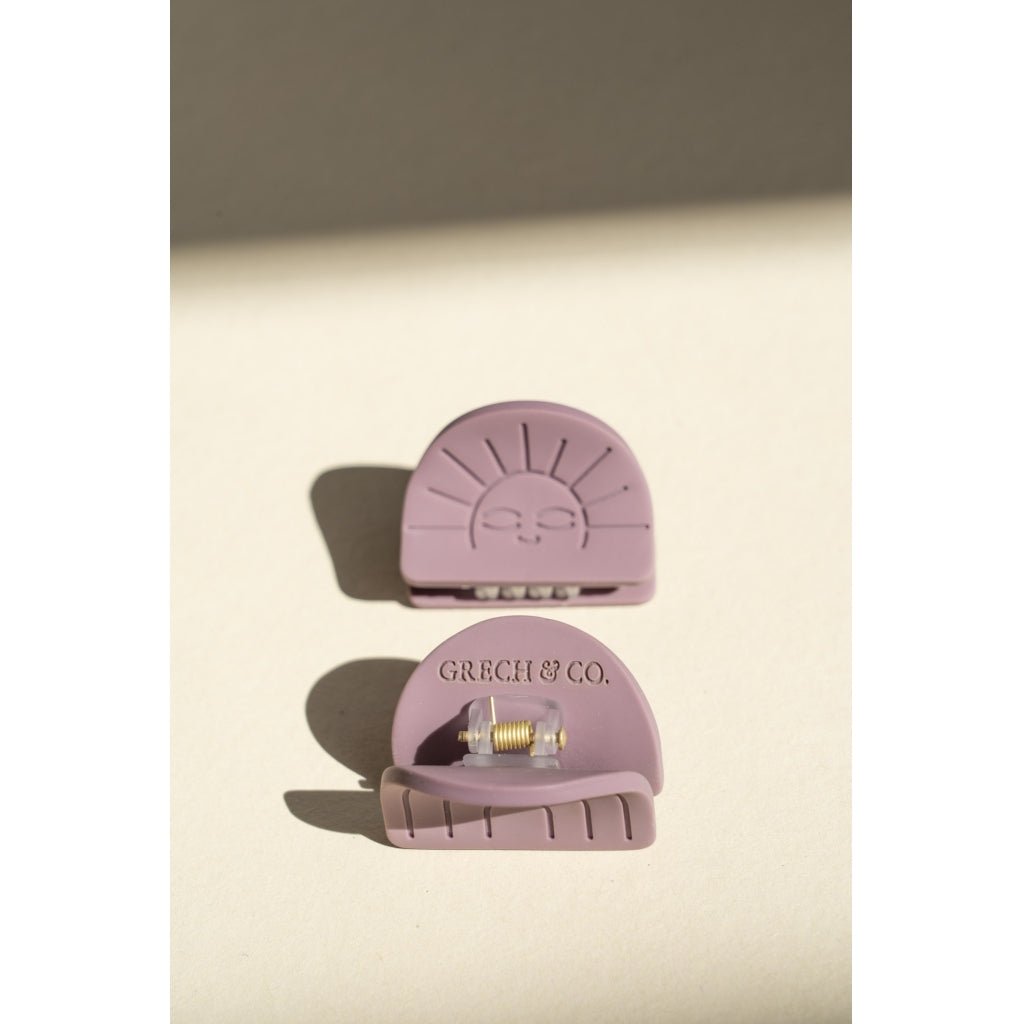 GRECH & CO plaukų segtukų rinkinys Rainbow + Sun – MAUVE ROSE - Summer Boutique - GR-23Cclip-07