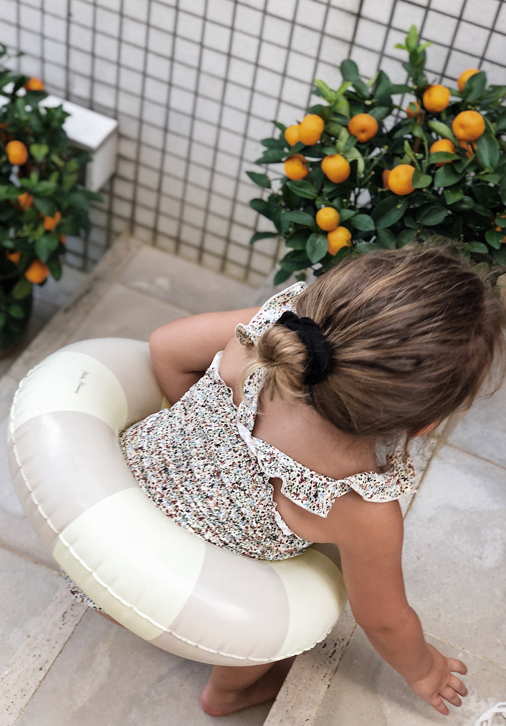 Petites Pommes pripučiamas plaukimo ratas (60cm.) - EMMA - Summer Boutique - 02202101E