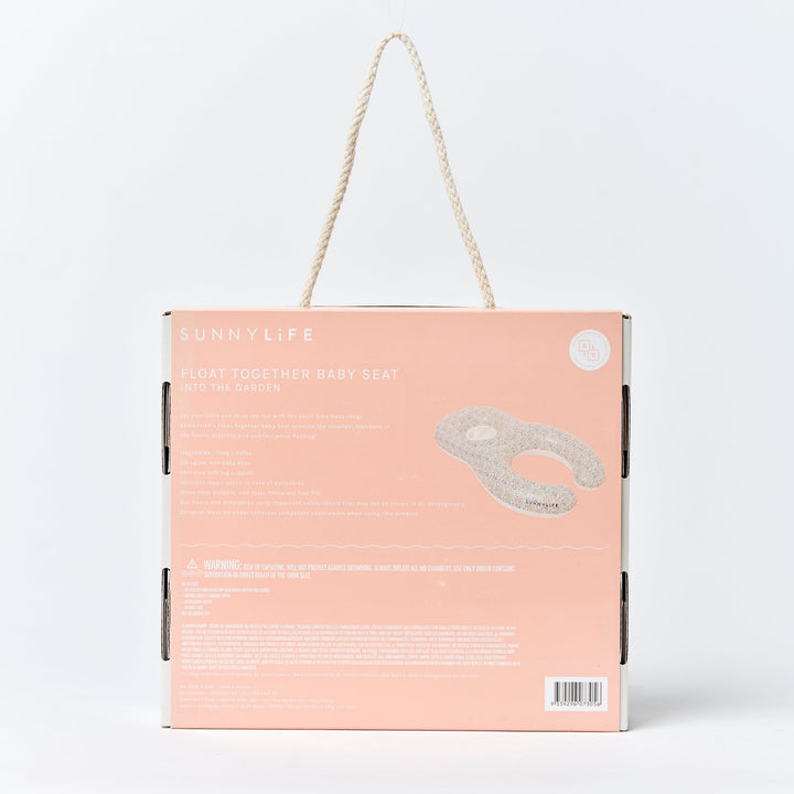 SUNNYLiFE dvigubas pripučiamas plaukimo ratas – INTO THE GARDEN DITSY FLORAL - Summer Boutique - S61FTFEU