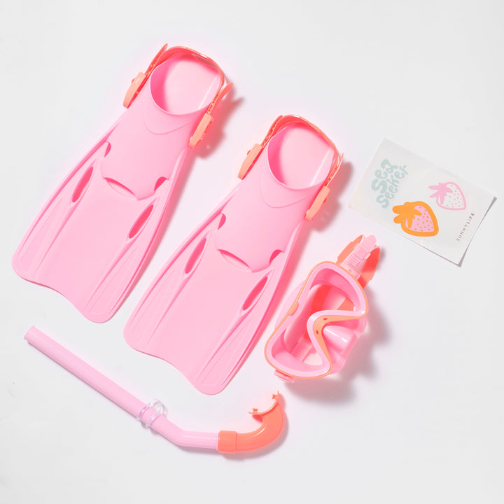 SUNNYLiFE nardymo rinkinys – SEA SEEKER STRAWBERRY - Summer Boutique - S3VDSMOT