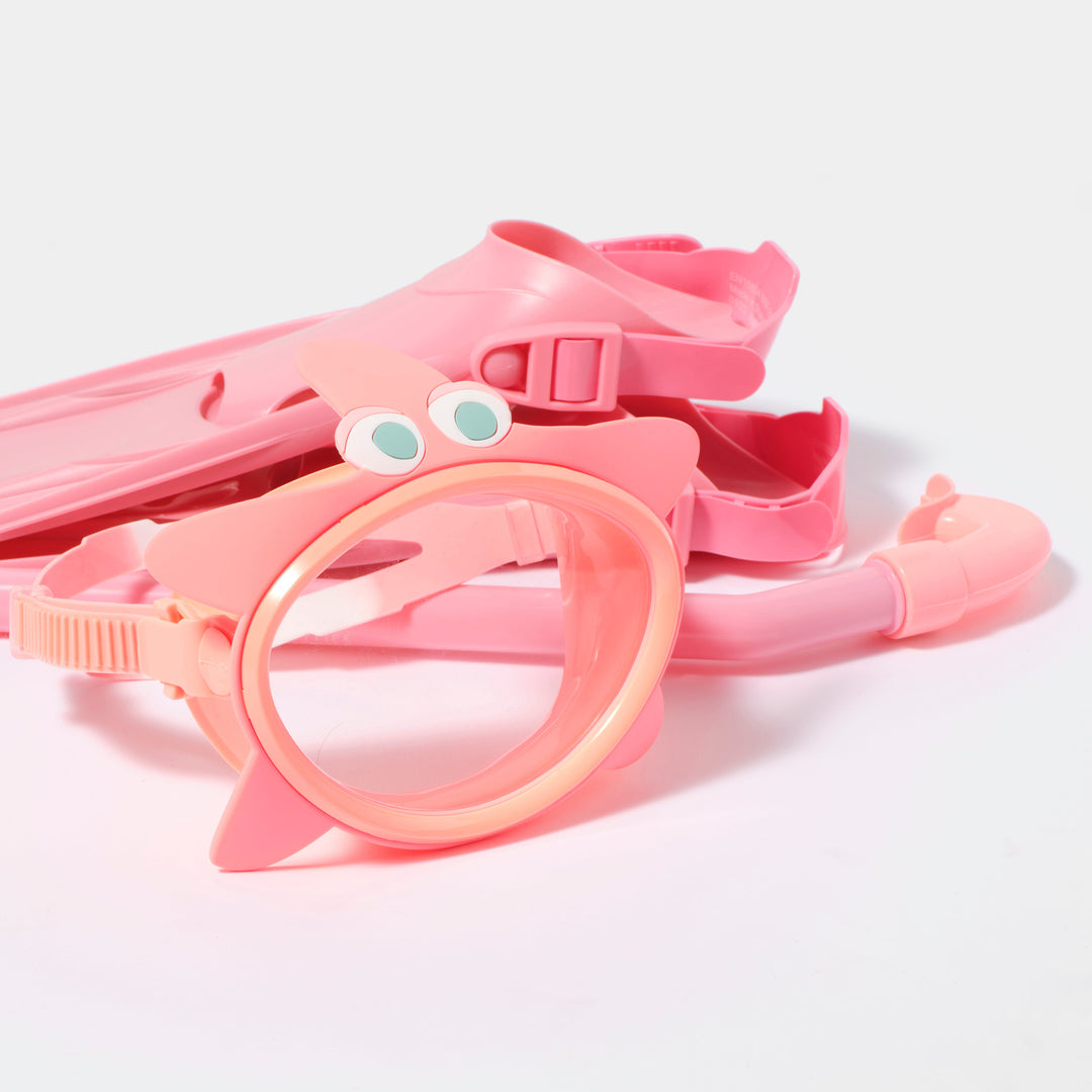 SUNNYLiFE nardymo rinkinys vaikams – OCEAN TREASURE ROSE - Summer Boutique - S3VDSSOT