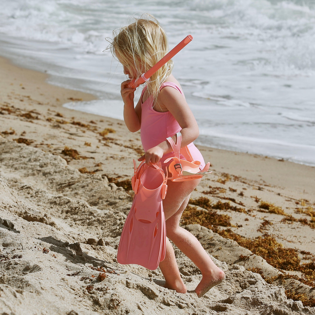 SUNNYLiFE nardymo rinkinys vaikams – OCEAN TREASURE ROSE - Summer Boutique - S3VDSSOT