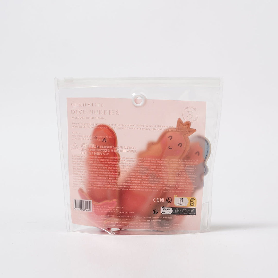 SUNNYLiFE nardymo žaislai – MELODY THE MERMAID MULTI - Summer Boutique - S51DBCHB