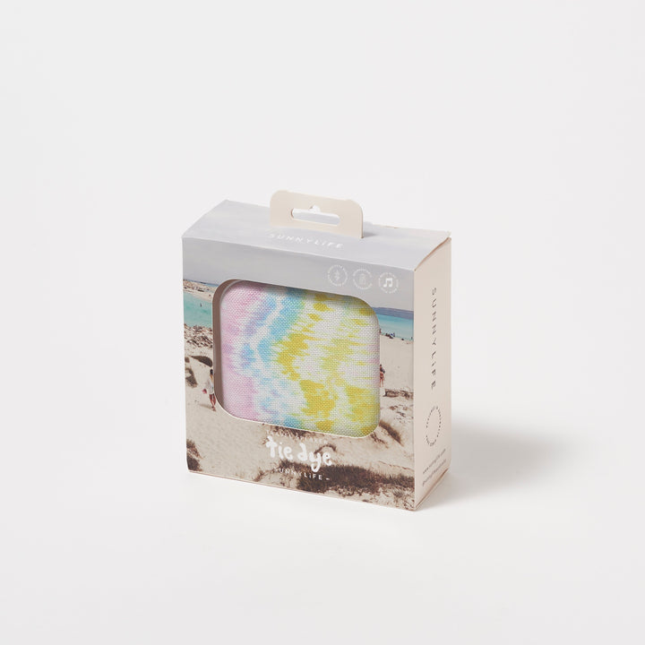 SUNNYLiFE nešiojama Bluetooth garso kolonėlė – TIE DYE SORBET - Summer Boutique - S3ITSPTD