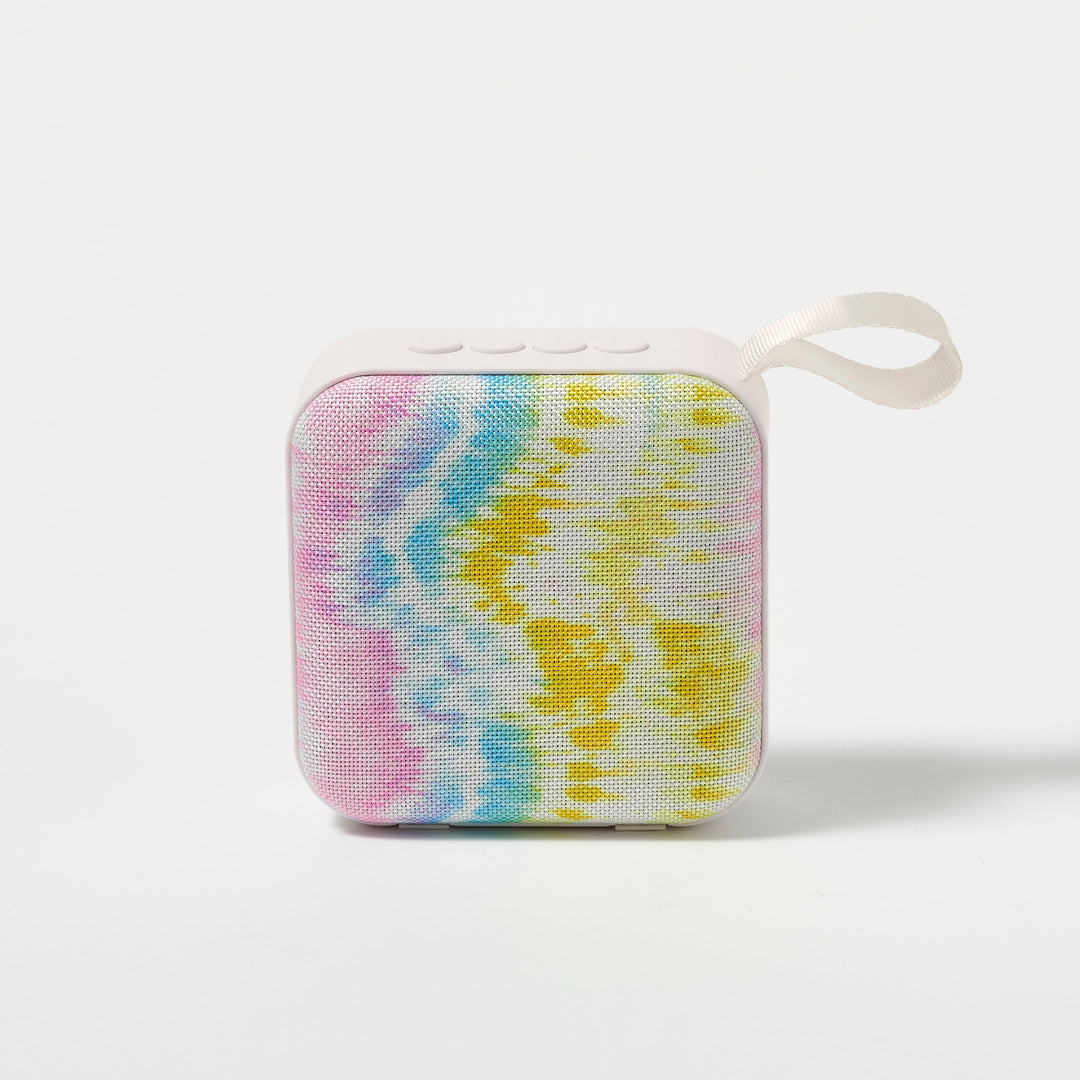 SUNNYLiFE nešiojama Bluetooth garso kolonėlė – TIE DYE SORBET - Summer Boutique - S3ITSPTD