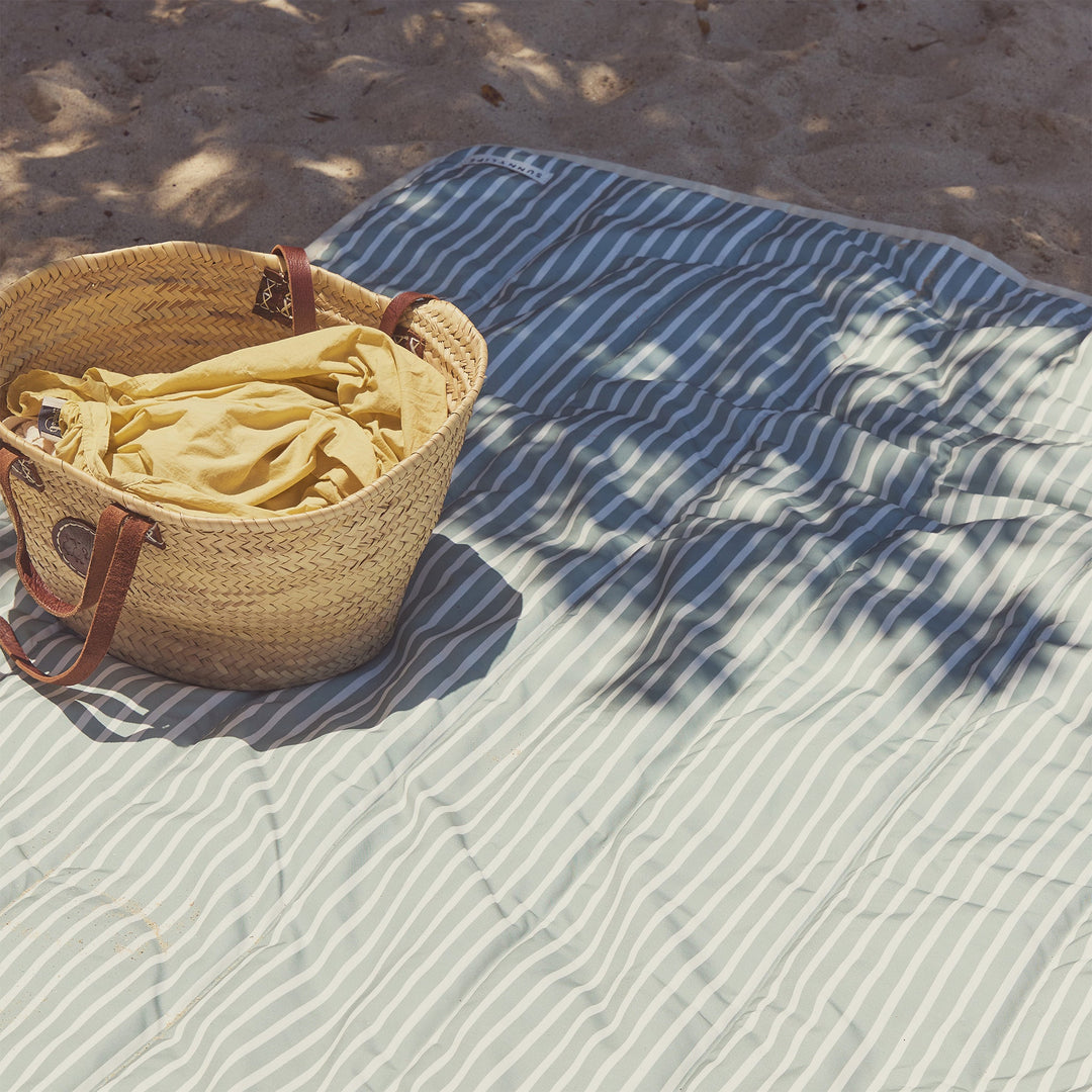 SUNNYLiFE paplūdimio ir pikniko pledas – SEAGRASS STRIPE - Summer Boutique - S61BBSEA