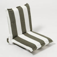 SUNNYLiFE paplūdimio kėdė Folding – THE VACAY OLIVE STRIPE - Summer Boutique - S51TFSVO